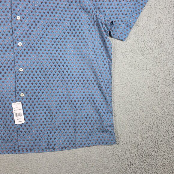 Brooks Brothers Shirt Mens Size XL Regent Fit Pottery All Over Print Camp Collar - Picture 4 of 11